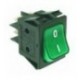 INTERRUTTORE BIPOLARE VERDE 16A 250V