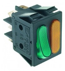 DEVIATORE UNIPOLARE VERDE 16A 250V