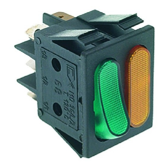 DEVIATORE UNIPOLARE VERDE 16A 250V