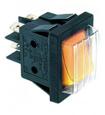 INTERRUTTORE BIPOLARE ARANCIO 16A 250V