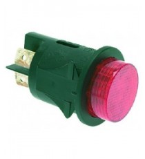 INTERRUTTORE BIPOLARE ROSSO 16A 250V