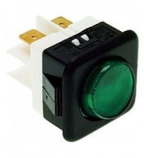 INTERRUTTORE BIPOLARE VERDE 16A 250V
