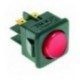 INTERRUTTORE BIPOLARE ROSSO 16A 250V