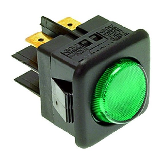 DEVIATORE BIPOLARE VERDE 16A 250V