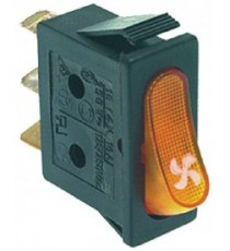 INTERRUTTORE UNIPOLARE ARANCIO 16A 250V