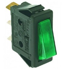 INTERRUTTORE UNIPOLARE VERDE 16A 250V