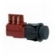 INTERRUTTORE BIPOLARE NERO 16A 250V
