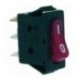 INTERRUTTORE UNIPOLARE ROSSO 16A 250V