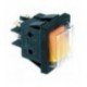INTERRUTTORE BIPOLARE ARANCIO 16A 250V