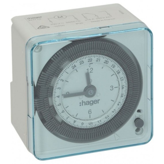 TEMPORIZZATORE HAGER EH710 24h