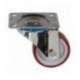 RUOTA GIREVOLE A PIASTRA