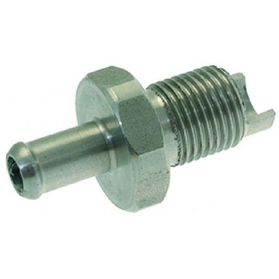 RACCORDO Diam. 3/8M CON PORTAGOMMA Diam. 10 mm