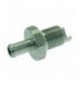 RACCORDO Diam. 3/8M CON PORTAGOMMA Diam. 10 mm