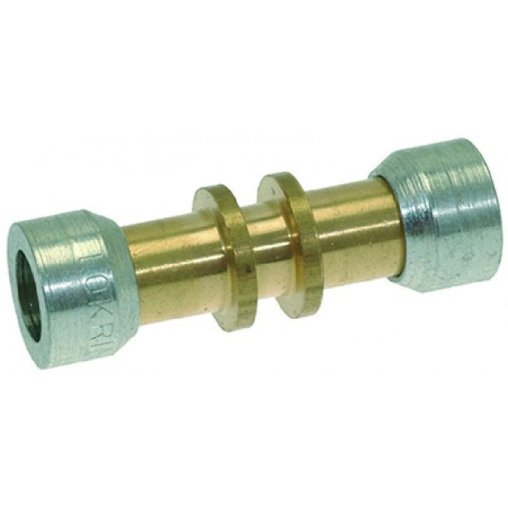 RACCORDO DIRITTO PER TUBO Diam. 8mm(5/16)