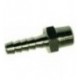 RACCORDO PORTAGOMMA Diam. 1/8M Diam. 6 NICHEL