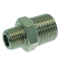 RACCORDO Diam. 1/8M-1/4M NICHELATO