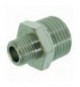 RACCORDO Diam. 1/4M-1/2M NICHELATO