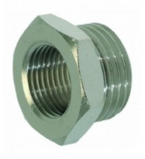 RACCORDO Diam. 1/2M-3/8F NICHELATO