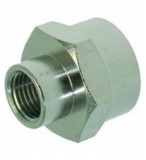 RACCORDO Diam. 1/4F-1/2F NICHELATO
