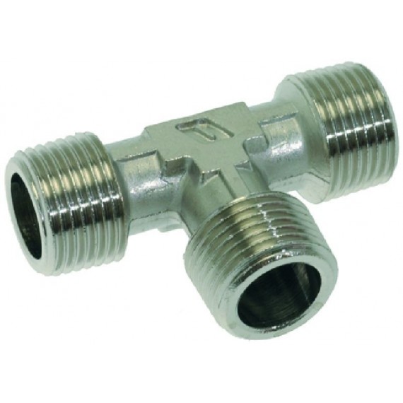 RACCORDO A T Diam. 3/8M-3/8M-3/8M NICHE
