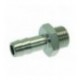 RACCORDO PORTAGOMMA Diam. 1/4M Diam. 9 NICHEL