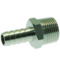 RACCORDO PORTAGOMMA Diam. 3/8M Diam. 9 NICHEL