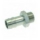 RACCORDO PORTAGOMMA Diam. 1/4M Diam. 12 NICHEL