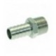 RACCORDO PORTAGOMMA Diam. 3/8M Diam. 12 NICHEL