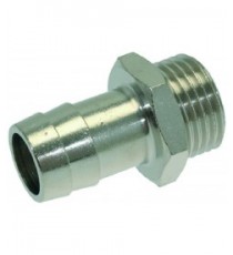 RACCORDO PORTAGOMMA Diam. 1/2M Diam. 17 NICHEL