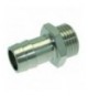 RACCORDO PORTAGOMMA Diam. 1/2M Diam. 17 NICHEL