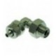RACCORDO AD ANGOLO 1/8M Diam. 6/4 NICHEL