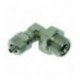 RACCORDO AD ANGOLO 1/4M Diam. 6/4 NICHEL
