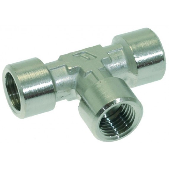 RACCORDO A T Diam. 1/8F-1/8F-1/8F NICHE