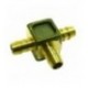 RACCORDO PORTAGOMMA A T Diam. 2,7 mm