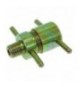 GIUNTO A FARFALLA 1/4npt Diam. 6 mm