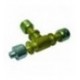 RACCORDO A T 1/4-1/4-1/8 FFF