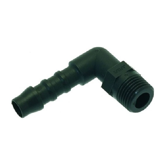 RACCORDO A GOMITO 1/8M Diam. 6 mm