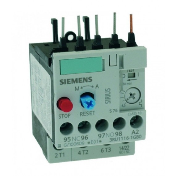 RELE TERMICO SIEMENS 4,5-6,3 A