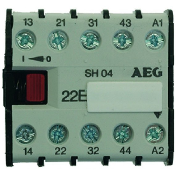 CONTATTORE AUSILIARIO AEG SH04.22