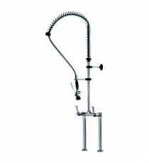 RUBINETTO BIFORO CON RIALZI 430 mm