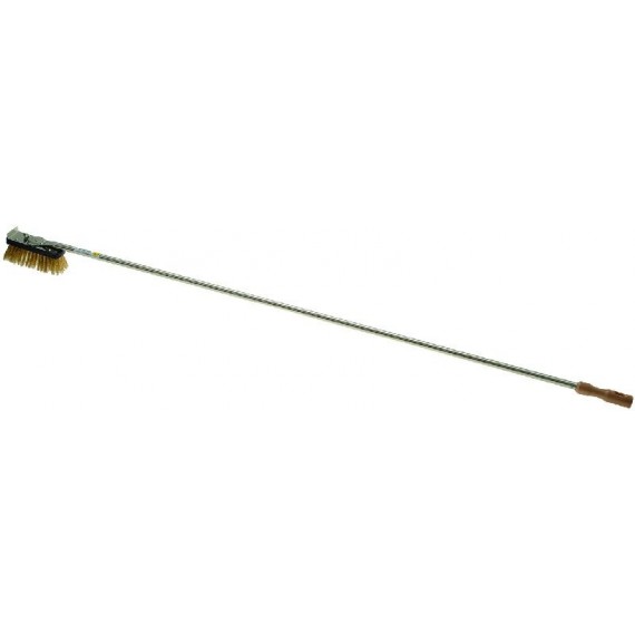 SPAZZOLONE OTTONE GIREVOLE 17x5,5 cm