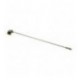 SPAZZOLONE OTTONE GIREVOLE MEZZALUNA