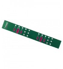 TARGA ELETTRONICA VERDE 760x108 mm