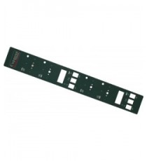 TARGA COMANDI VERDE 760x105 mm