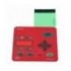 TARGA COMANDI ROSSA 140x140 mm