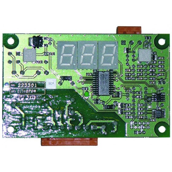 SCHEDA ELETTRONICA TERMOSTATO 105x65 mm