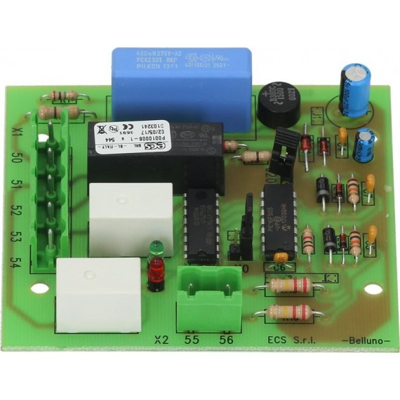 SCHEDA ELETTRONICA LUCI CAMERA 85x75 mm