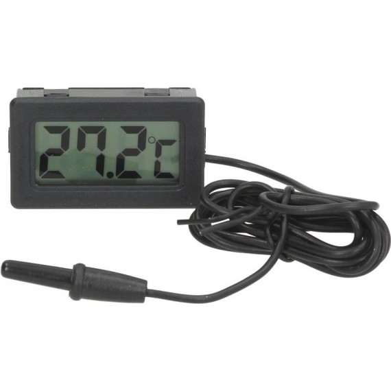 TERMOMETRO DIGITALE -50+70C NERO