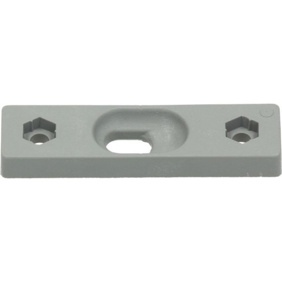 PLACCA PER CHIUSURA PORTA 64x16 mm