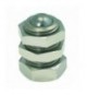 SCROCCHETTO PORTA NICHELATO Diam. 13x24 mm